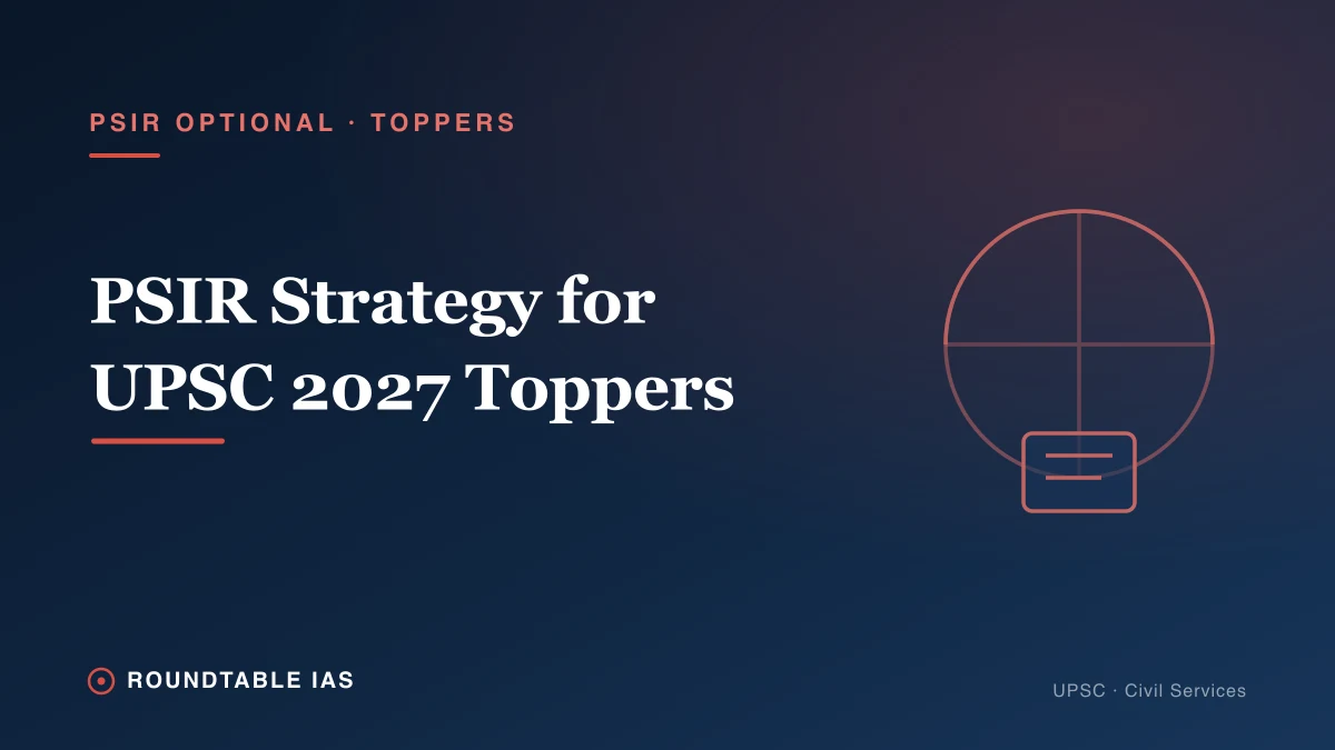 Best Political Science Optional Strategy for UPSC 2027 Toppers